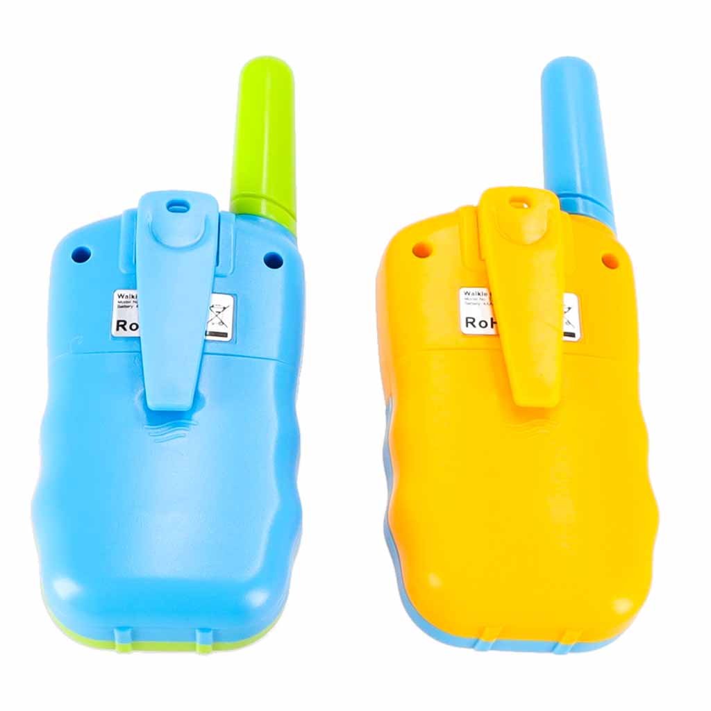 Vaikiškos racijos Walkie Talkie, 2 vnt. komplektas, iki 3 km