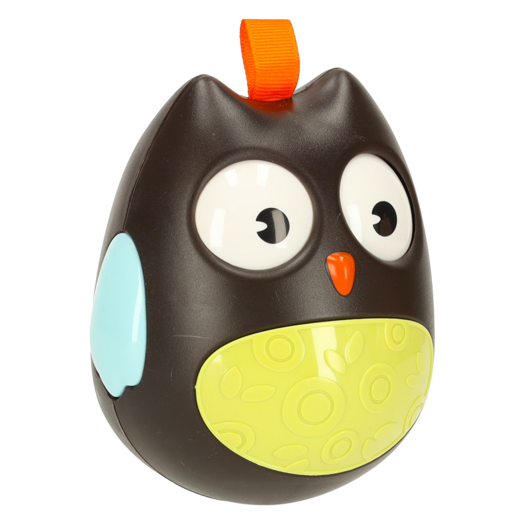 Nenuorama sensorinė sūpuojanti pelėda, juoda