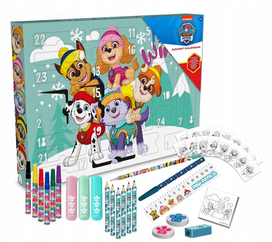 PAW Patrol Advento Kalendorius: Šunų Aksesuarai ir Kūrybingi Žaislai – pagrindinis vaizdas