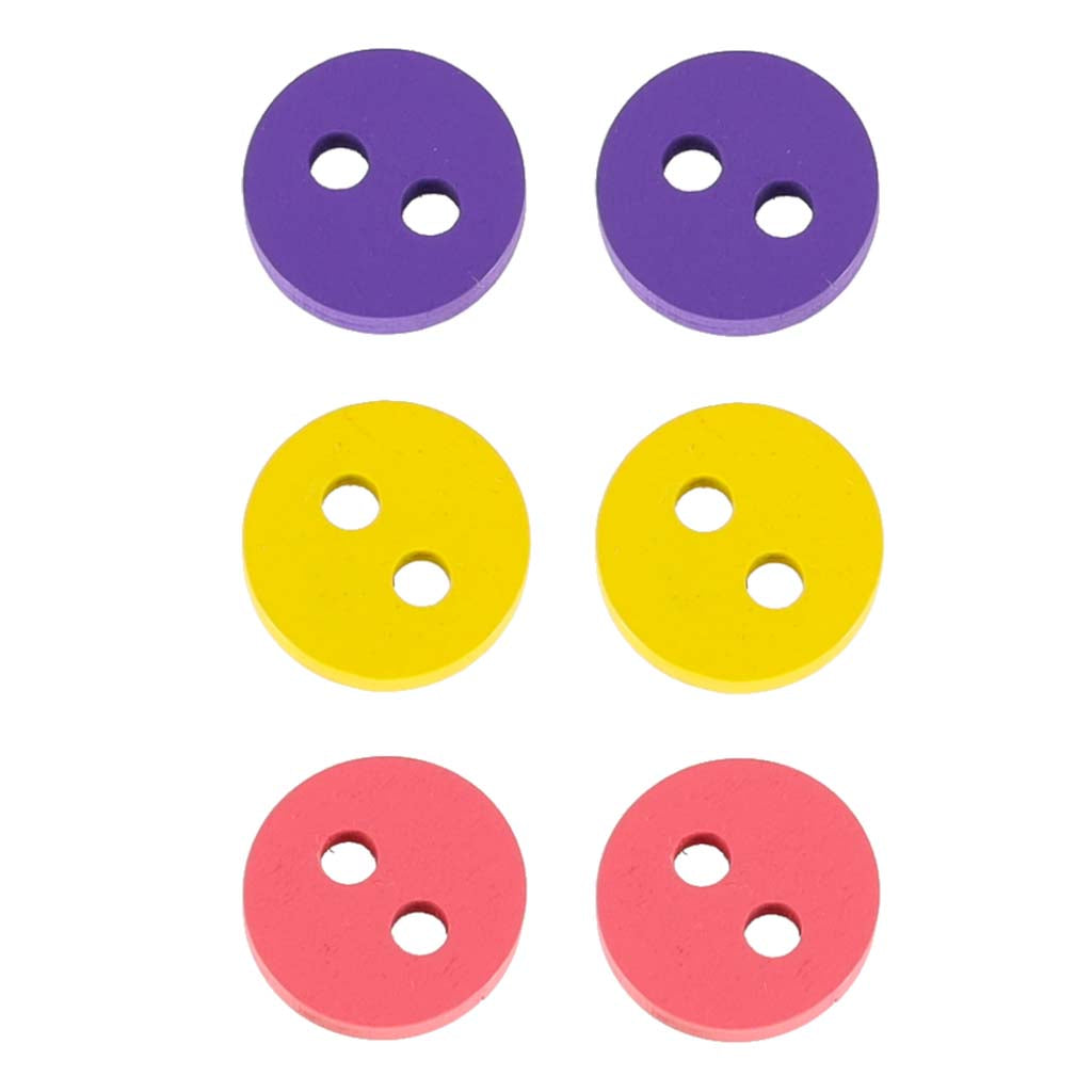 Edukacinis mygtukų siuvimo mokymosi rinkinys ežiukas