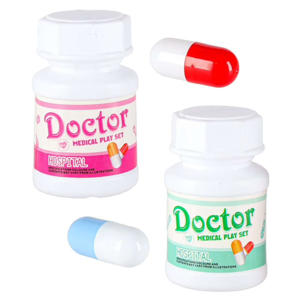 Gydytojo rinkinys lagaminėlyje „Mažasis daktaras“ su garsais, 35 dalys