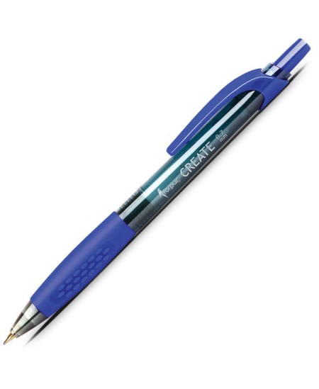 Automatinis gelinis rašiklis FORPUS Create, 0.7 mm, mėlynas