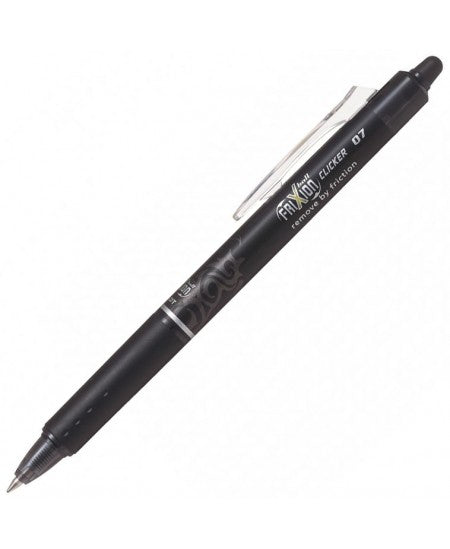 Automatinis rašiklis Pilot Frixion Clicker su trynikliu, 0.5 mm, juodas