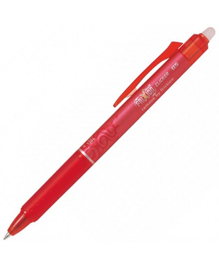 Automatinis rašiklis Pilot Frixion Clicker su trynikliu, 0.5 mm, raudonas