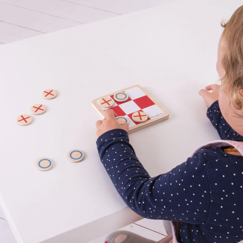 Bigjigs magnetinis žaidimas Kryžiukai-nuliukai – vaizdas 5