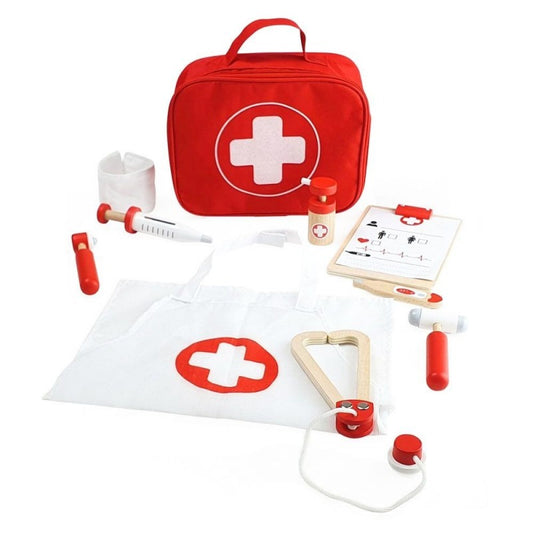 Bigjigs medinis gydytojo rinkinys (10 el) – pagrindinis vaizdas