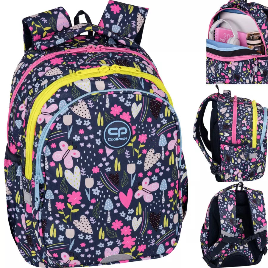 Mokyklinė kuprinė In The Garden rinkinys 3 dalių – CoolPack