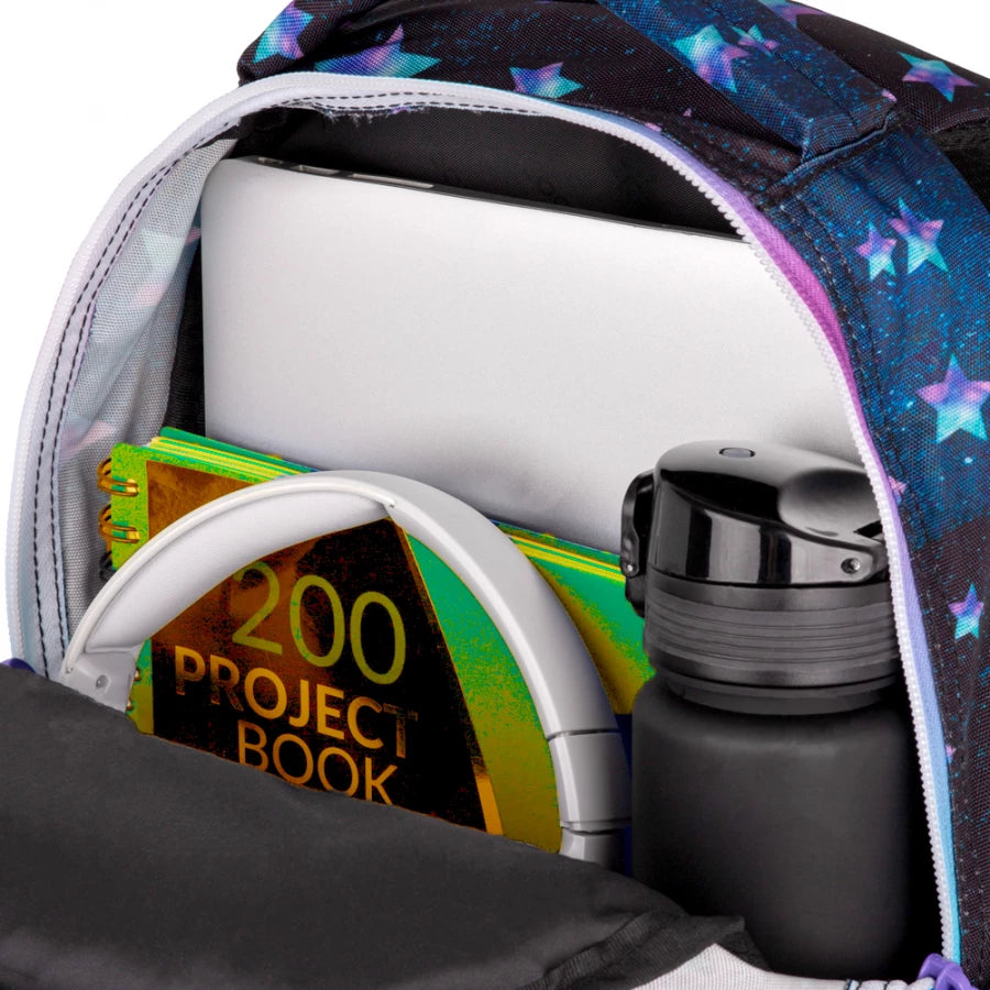 Mokyklinė kuprinė Star Night rinkinys 3 dalių – CoolPack
