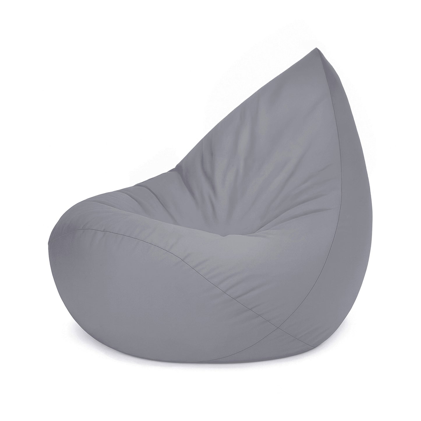 PLUSH NEST Pūkuotas Sako Pufas Vaikams, Pilkas – vaizdas 3