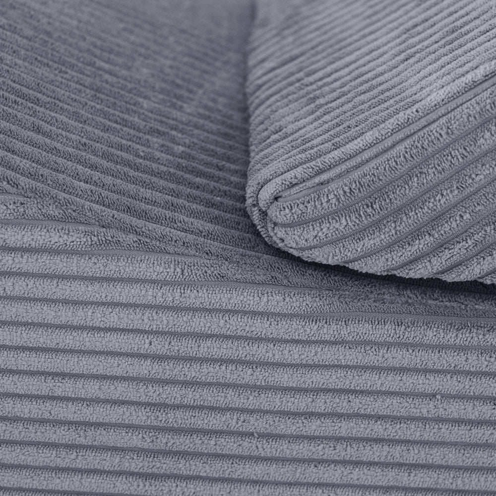 Premium Modulinis Vaikų Gultas „PLUSH NEST“, Pilkas Kordušas (145 cm) – vaizdas 2