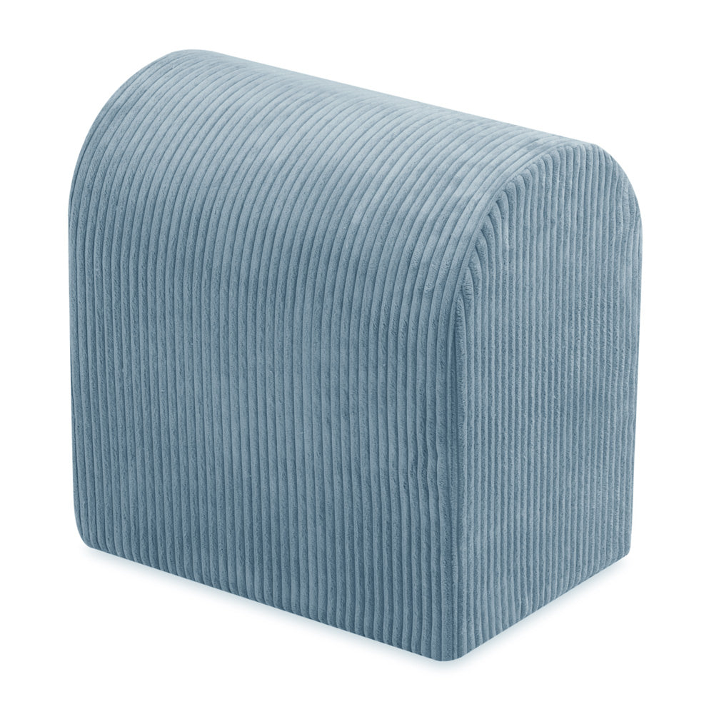 Žaidimų pilies rinkinys, mėlynas velvetas, sudėtis su baseinu ir kaladėlėmis – vaizdas 2