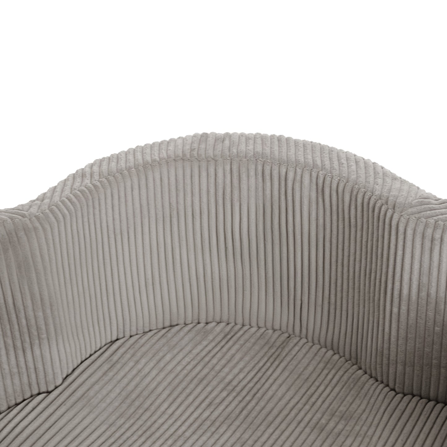 Premium Veliūro Kamuoliukų Baseinas 95x30 cm, Smėlio Spalvos – vaizdas 3