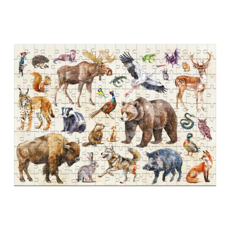 Dodo dėlionė vaikams Miško gyvūnai (200 det) – vaizdas 4