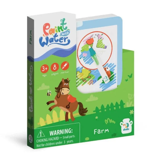 Dodo spalvinimo vandeniu knygutė Ūkis – pagrindinis vaizdas