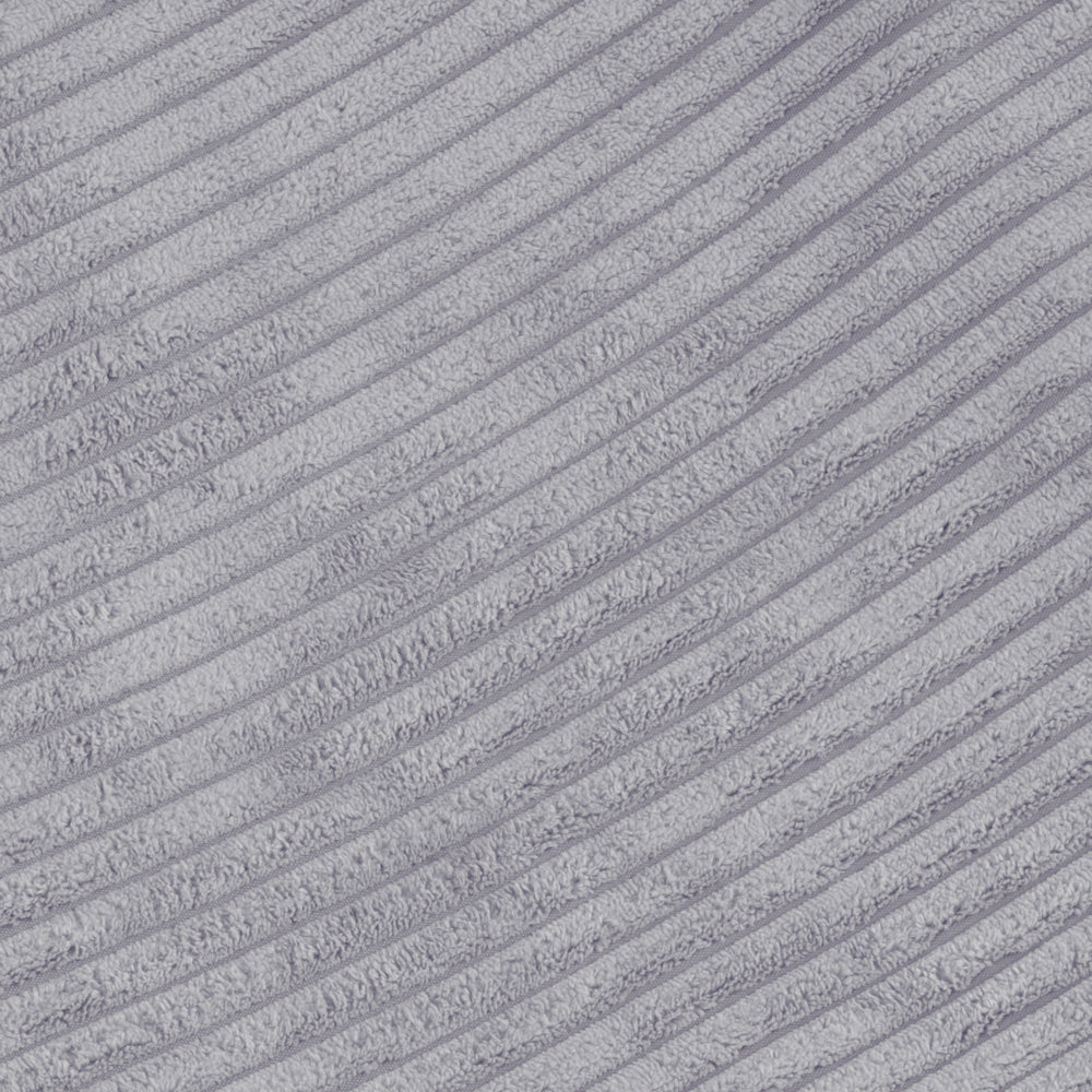 Prabangus Kordurojaus Pufas Plush Nest, Pilkas – vaizdas 8