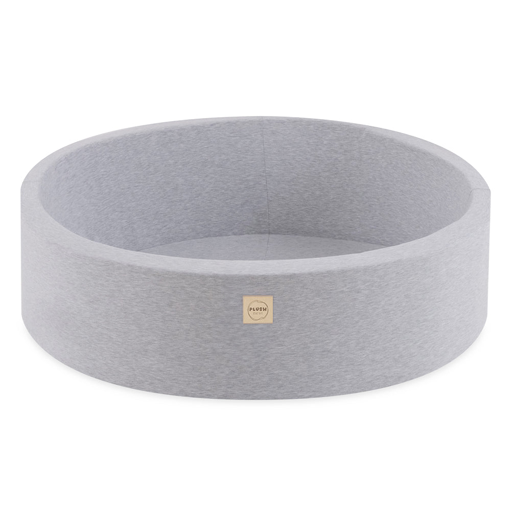 Pliušinis kamuoliukų baseinas, šviesiai pilkas – vaizdas 9