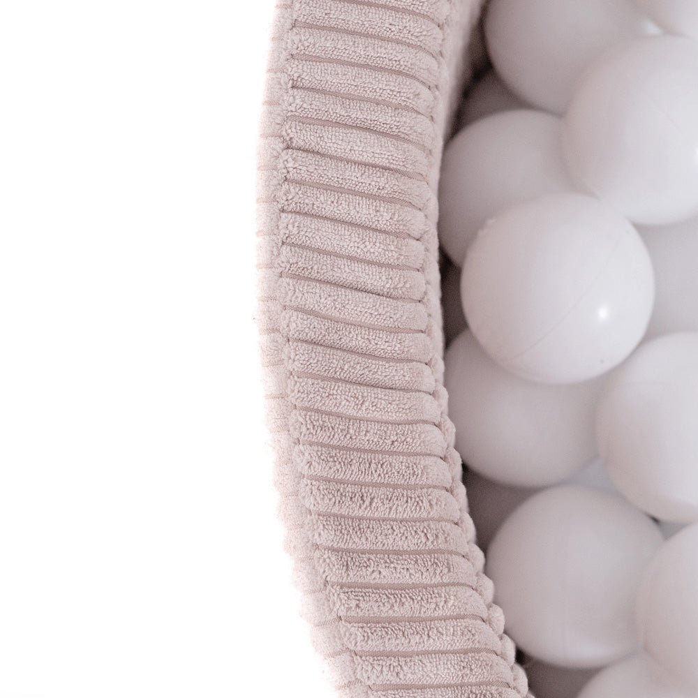 PLUSH NEST Aksominis Kamuoliukų Baseinas, Šviesiai Rožinis – vaizdas 8