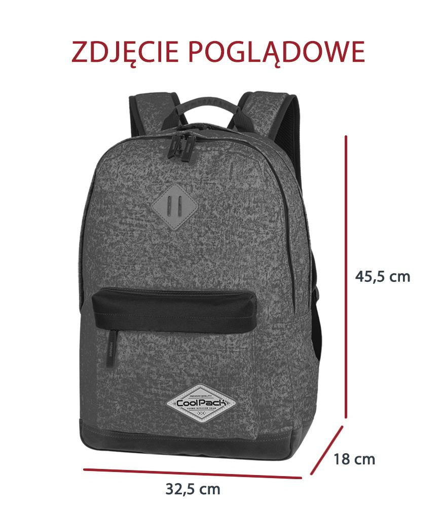 Vyresnių klasių kuprinė Scout Black Collection