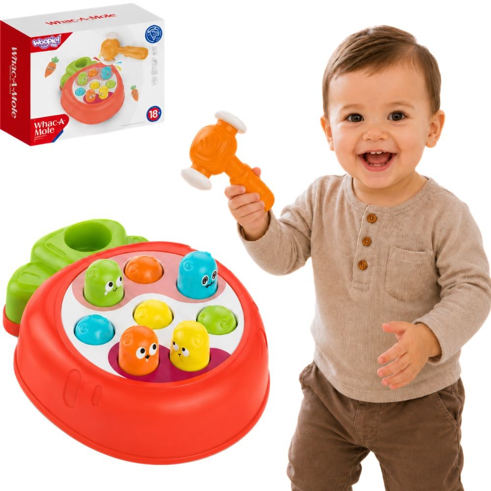 WOOPIE BABY Mušk Krotą Arkadinis Žaidimas Vaikams nuo 18 mėn.