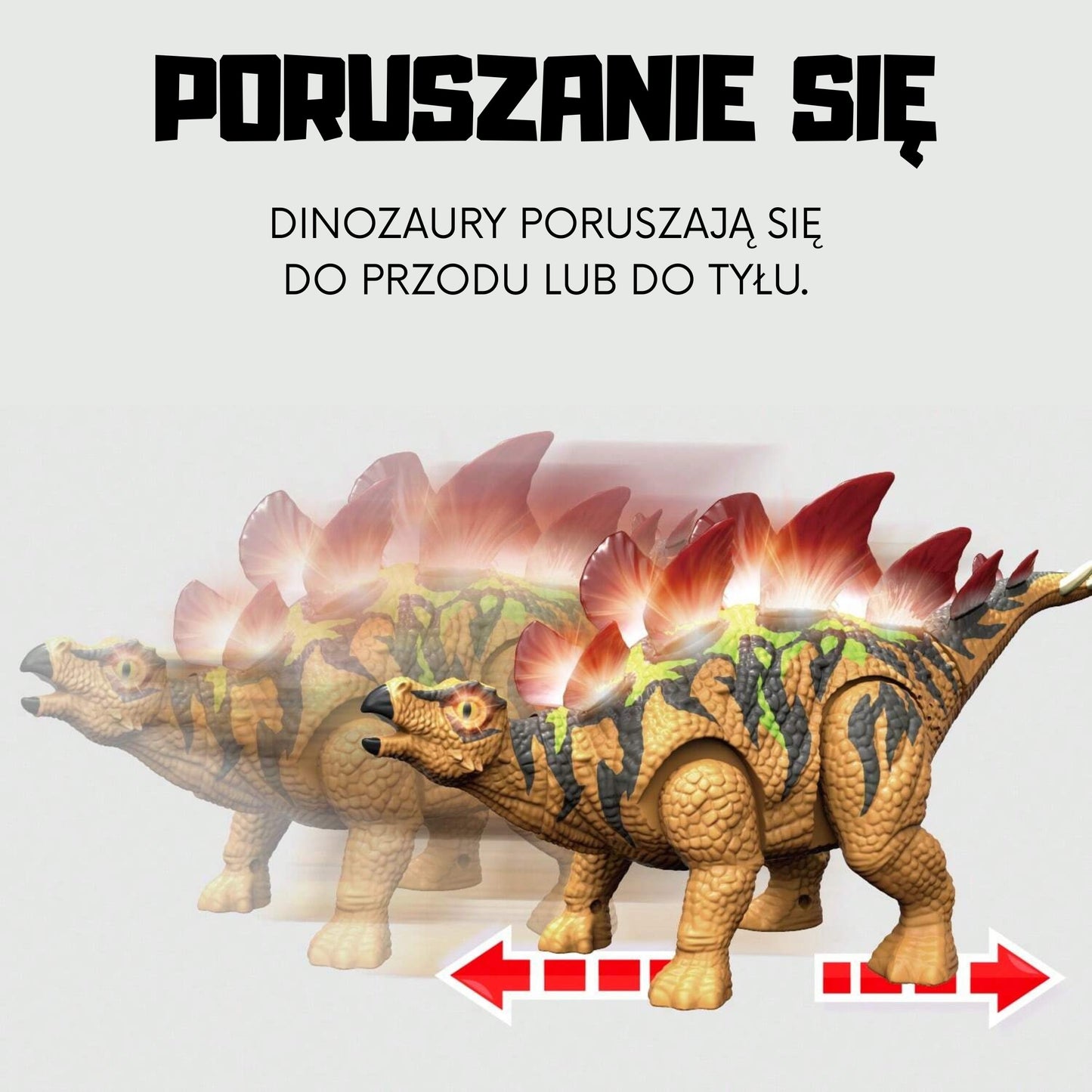 WOOPIE Nuotolinio Valdymo Dinozauras Stegozauras RC Robotas