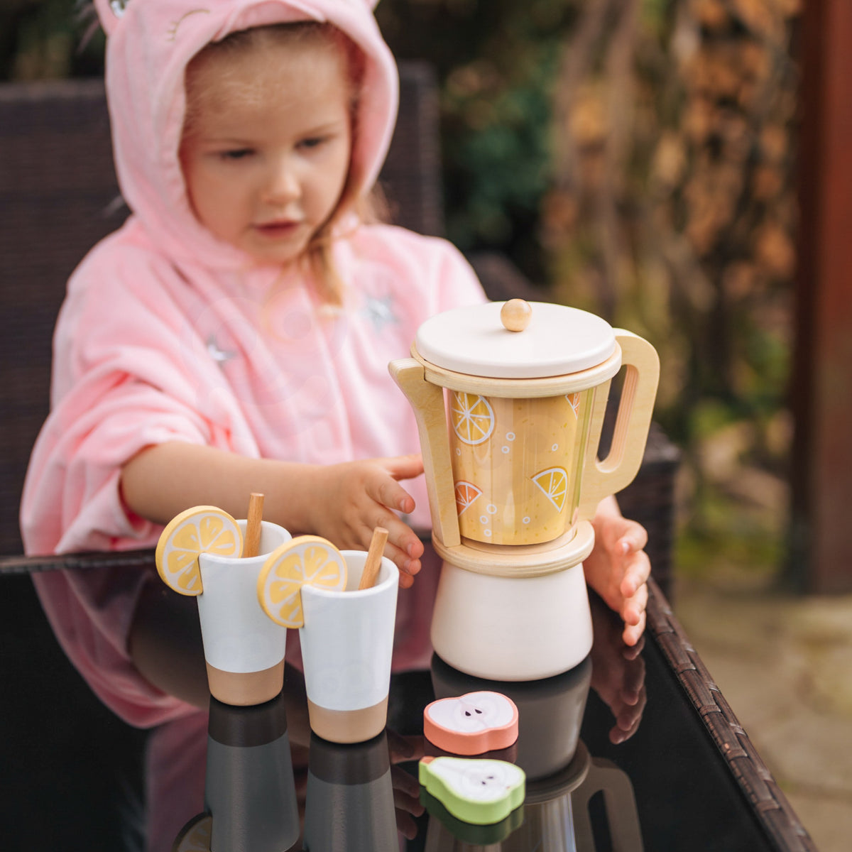 TOOKY TOY Medinis Freskų Gamintojas su Priedais – 18 detalių
