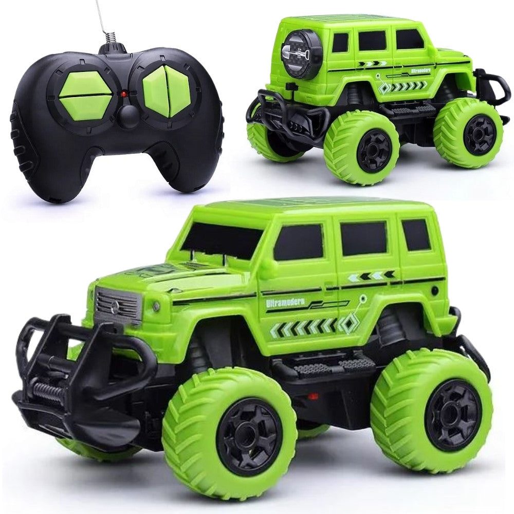 WOOPIE RC Jeep Tereninis Automobilis su LED Valdomas Pulteliu