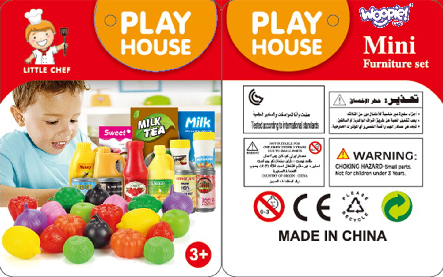 WOOPIE pirkinių krepšelis su arbatos ir saldumynų rinkiniu, 26 elementai – vaizdas 6