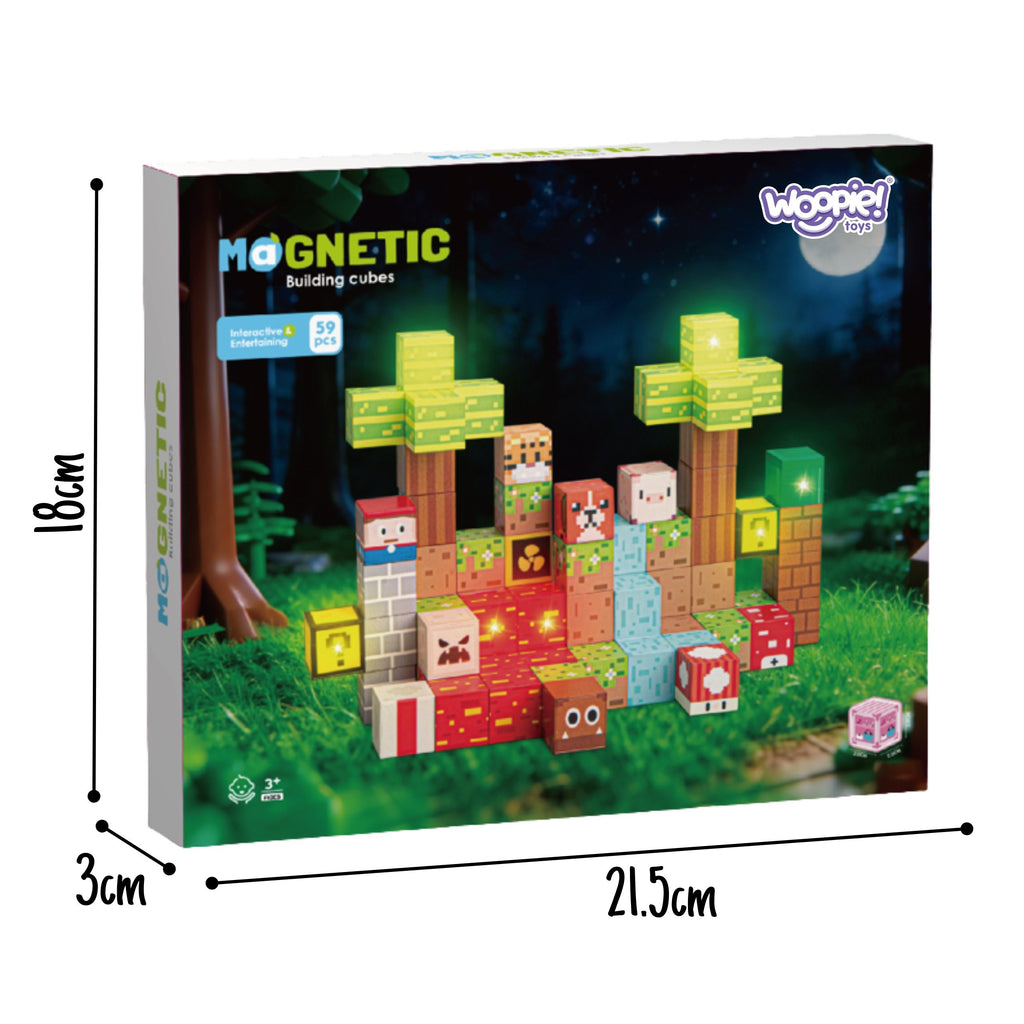 WOOPIE Magnetinis Konstruktorius Miškas 75 det.