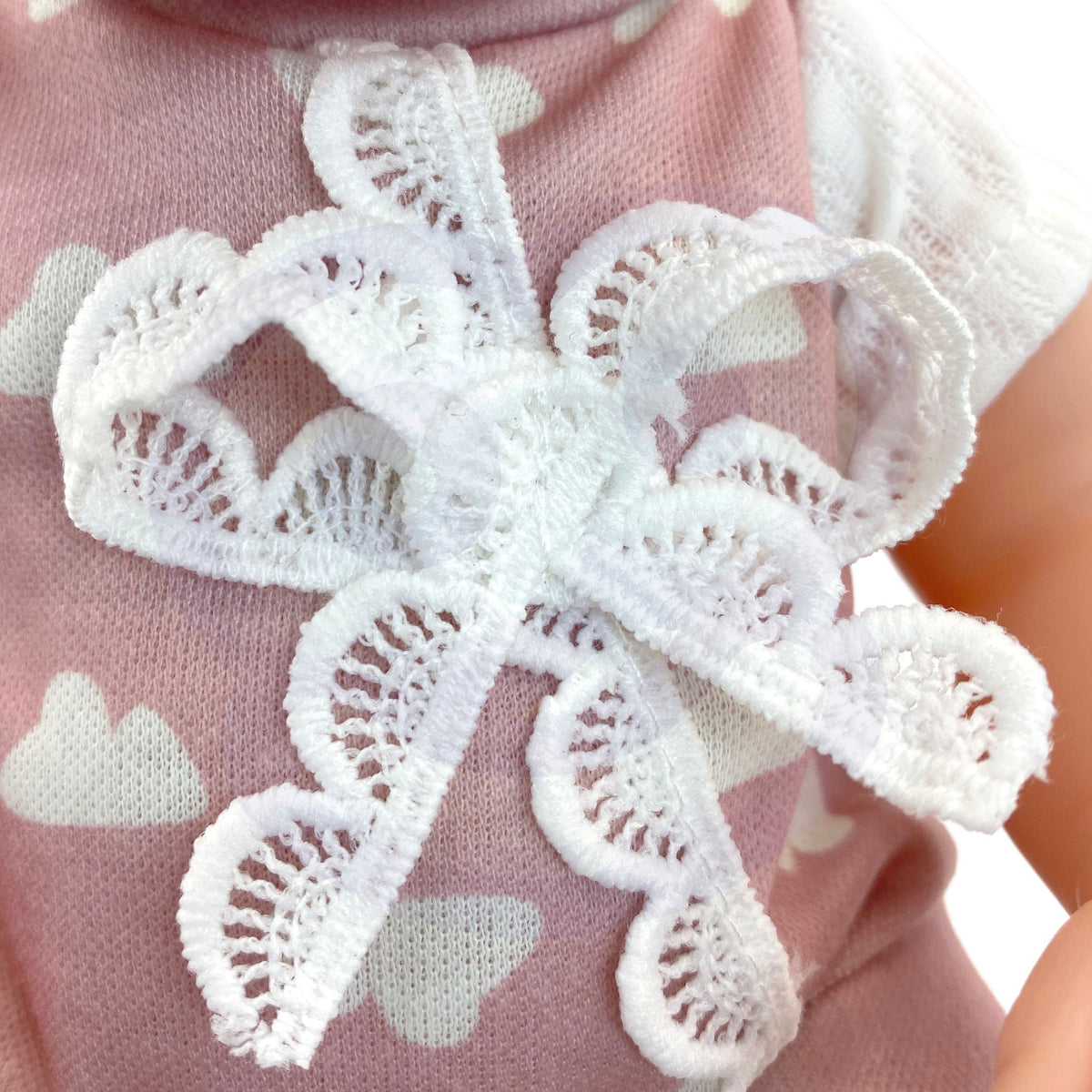 WOOPIE ROYAL Kūdikėlio lėlė 36 cm rožiniame kostiume su priedais