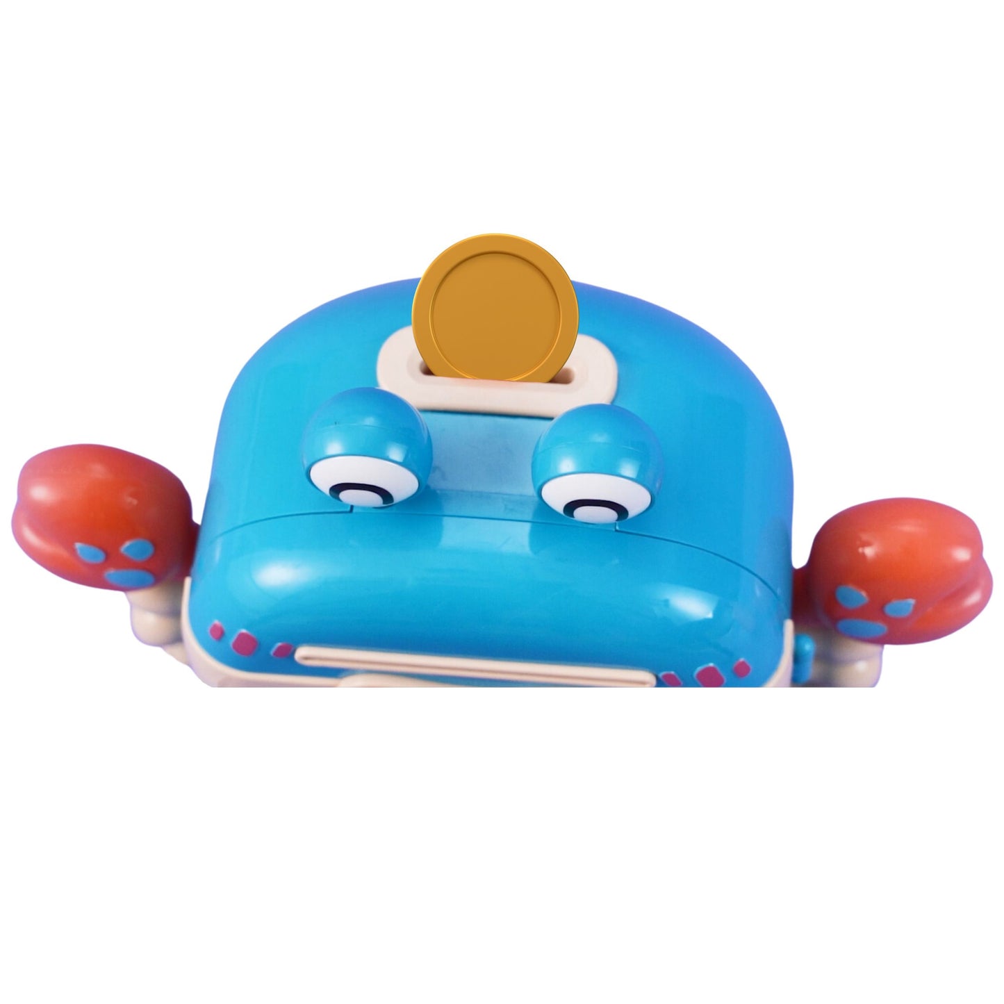 WOOPIE Elektroninė taupyklė-seifas su PIN kodu (krabo formos kuprinė), mėlyna – vaizdas 2