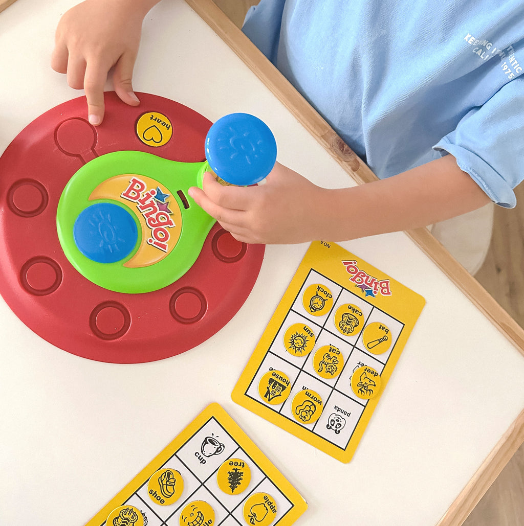 WOOPIE Bingo Atitikimo Žetonų Šeimos Žaidimas 4+ metų