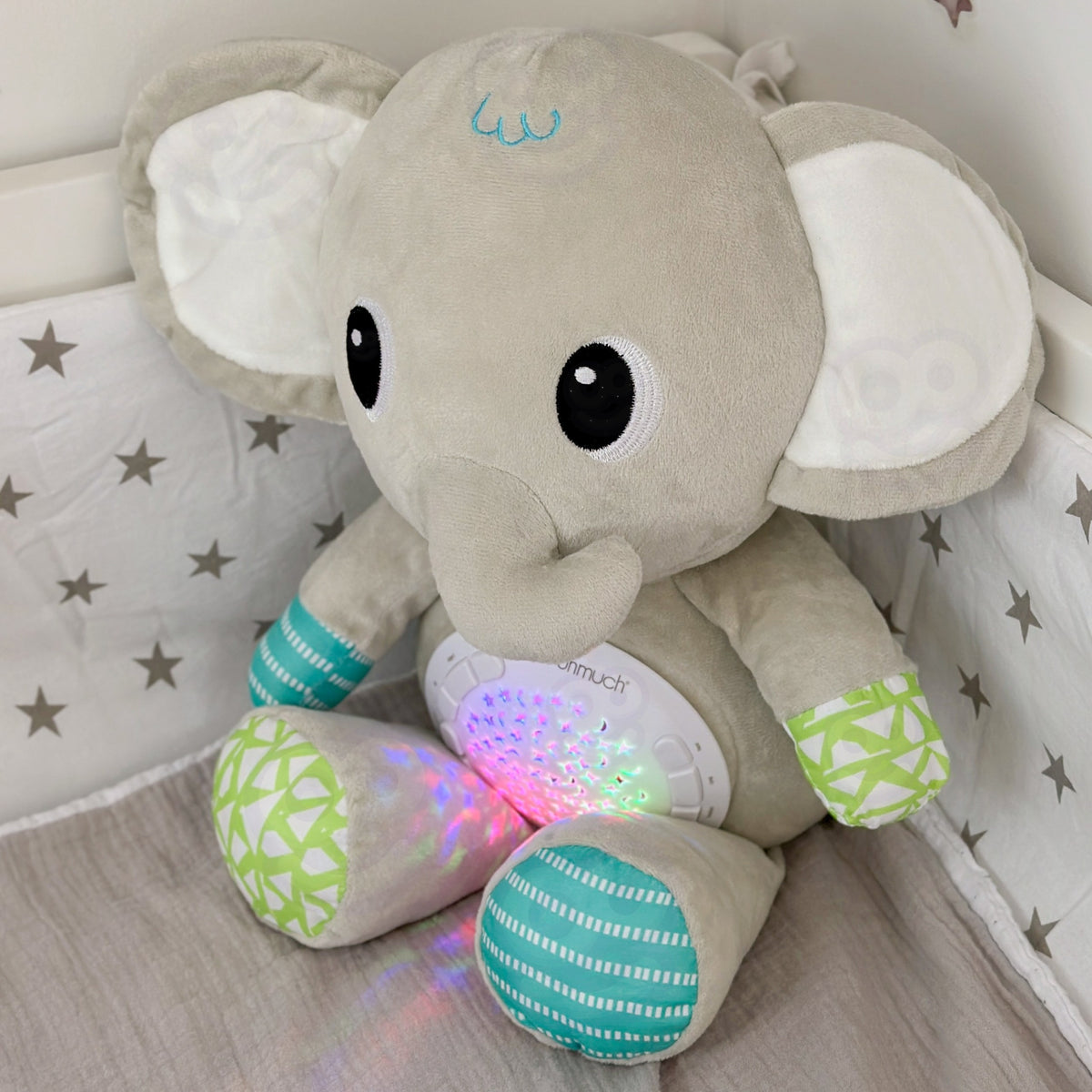 WOOPIE BABY Drambliukas su Projektoriumi ir 12 Melodijų