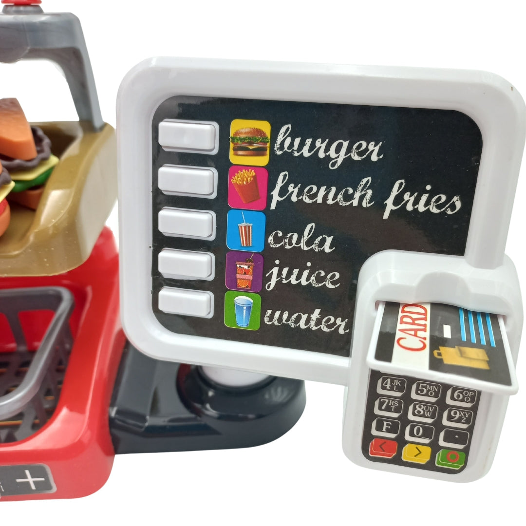 Daug maisto produktų ir gėrimų iš WOOPIE Fast Food rinkinio – vaizdas 2