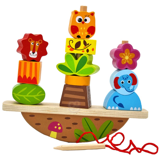 TOOKY TOY Balansuojanti dėlionė Gyvūnai – pagrindinis vaizdas