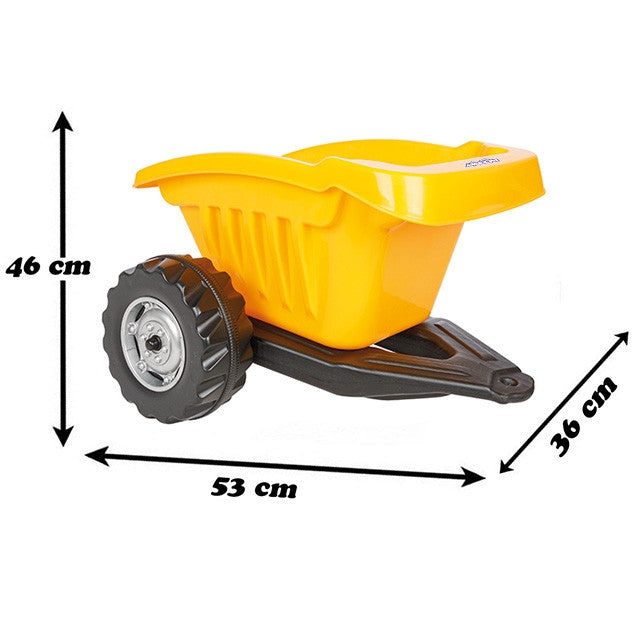 WOOPIE ACTIVE TRAILER Geltona Priekaba Iki 35 kg