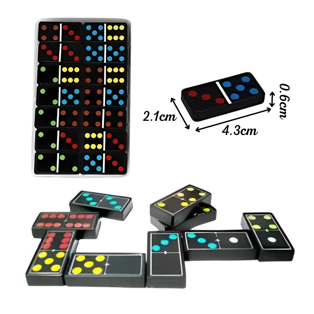 WOOPIE Domino šeimos žaidimas 28 detalės vaikams