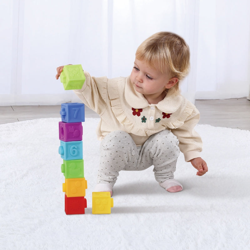 WOOPIE GREEN XXL edukacinė Montessori sensorinė dėžė 6in1, skirta 7–8 mėn kūdikiams (26 el), FSC – vaizdas 4