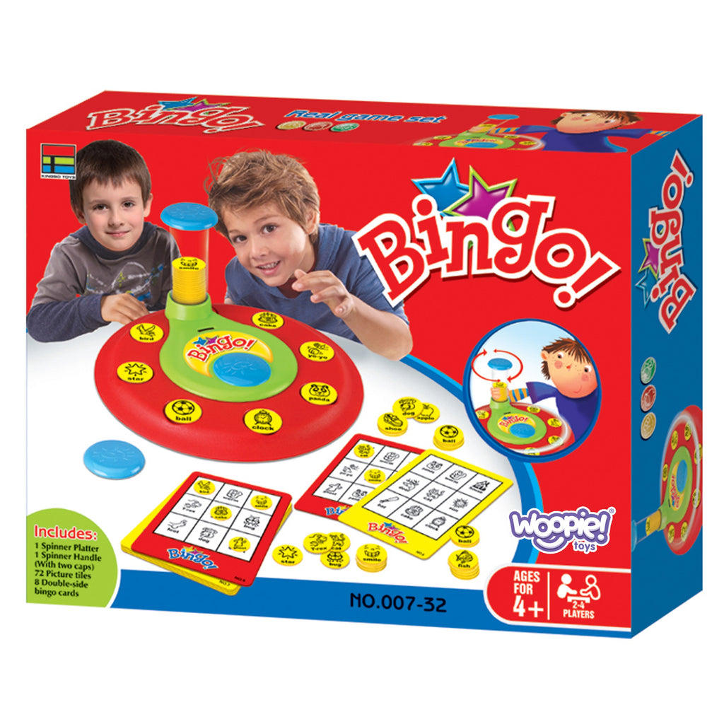 WOOPIE Bingo Atitikimo Žetonų Šeimos Žaidimas 4+ metų