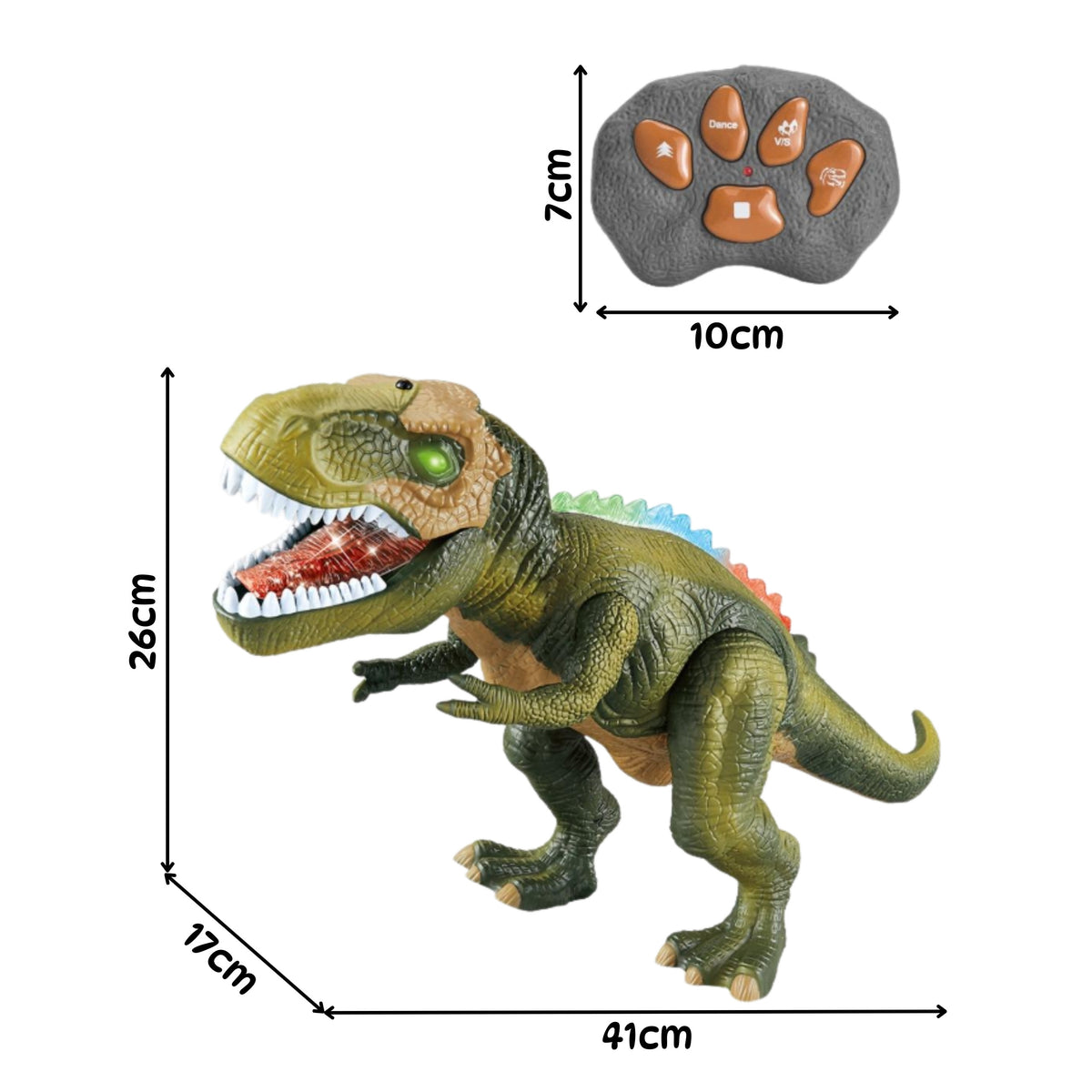 WOOPIE Nuotoliniu Būdu Valdomas Tyrannosaurus Rex Dinozauras