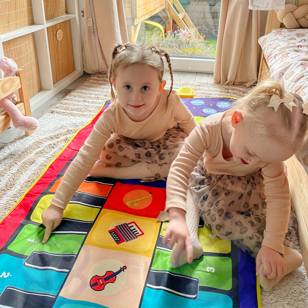 WOOPIE Interaktyvus muzikinis šokių kilimėlis XXL vaikams