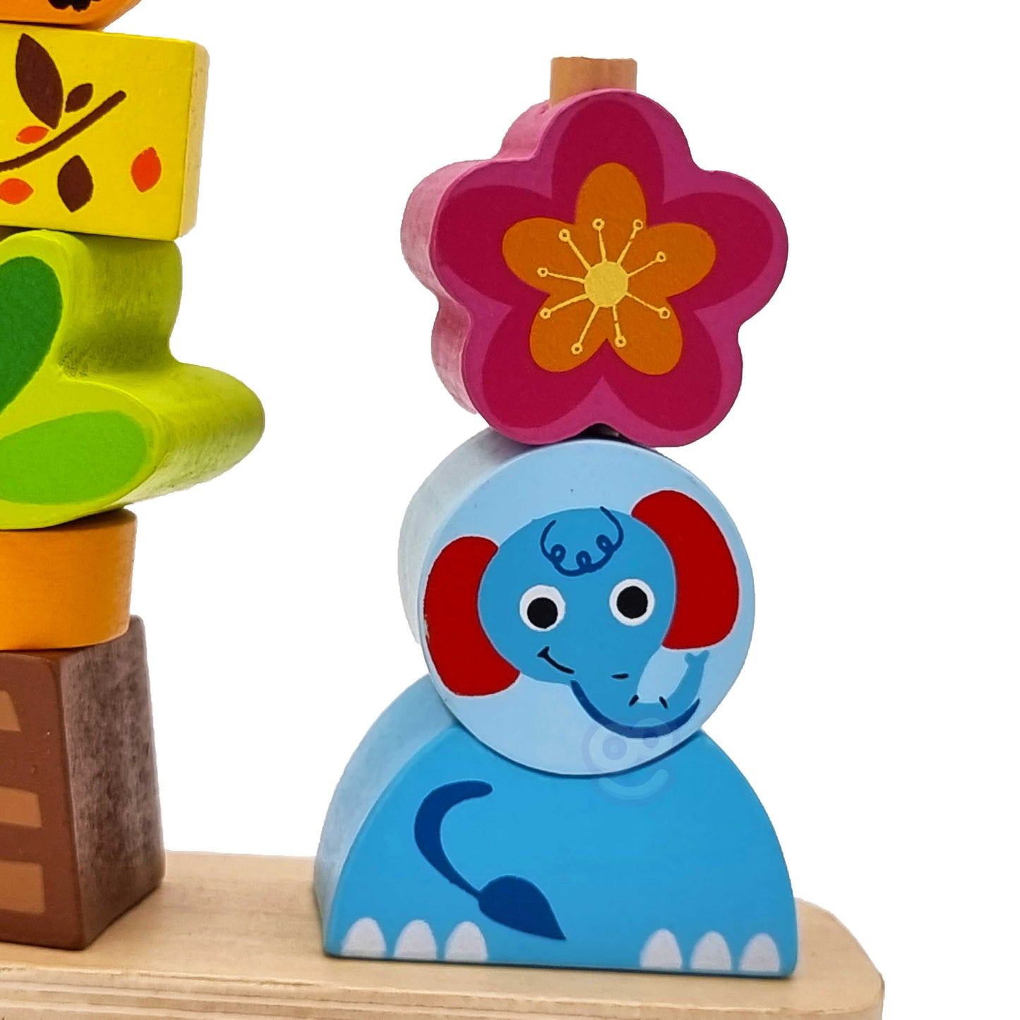 TOOKY TOY Balansuojanti dėlionė Gyvūnai – vaizdas 4