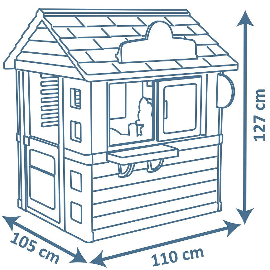SMOBY Garden House Sweety Corner Ledainė – Žaidimų nameliai su priedais