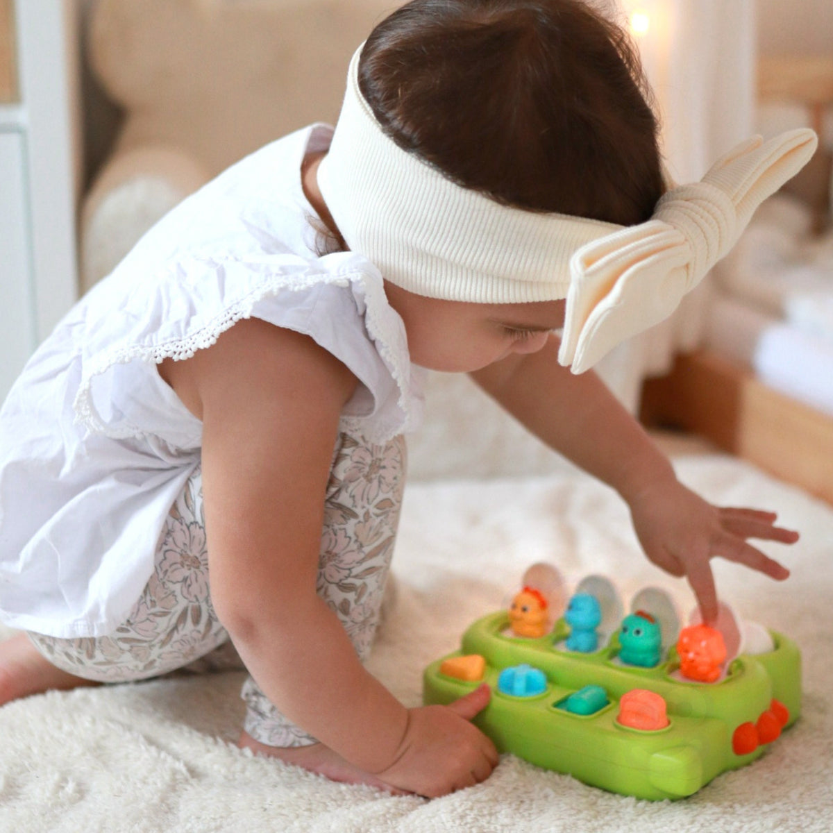 WOOPIE BABY Lavinamasis Žaislas Iššokantys Dinozaurai