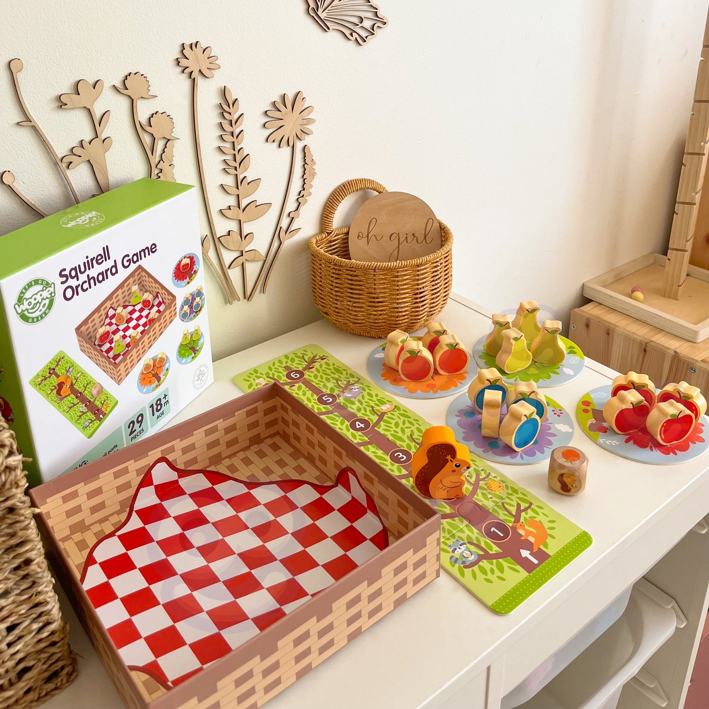 WOOPIE GREEN Voveraitė Sode Kooperatyvus Stalo Žaidimas FSC Medinis
