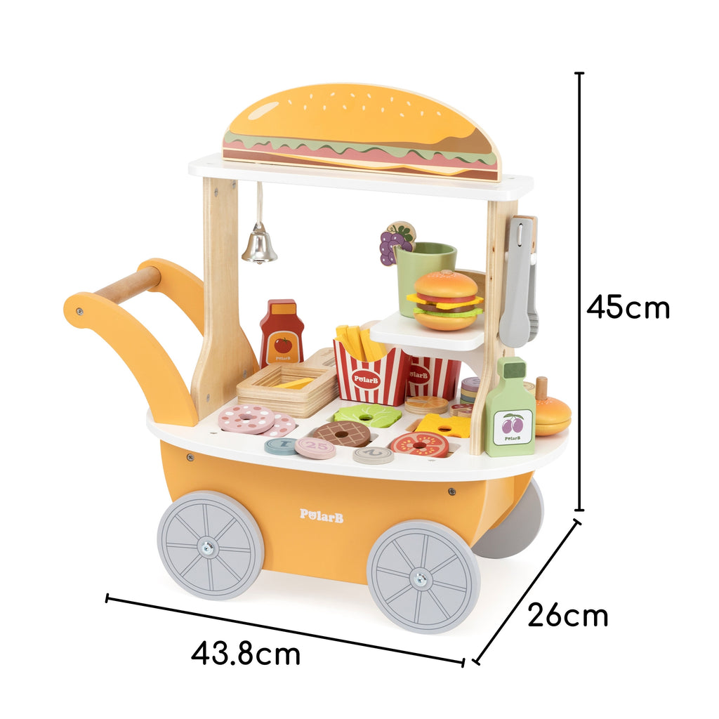 VIGA Mini Hamburgerių Parduotuvėlė – Vaidmenų Žaidimas