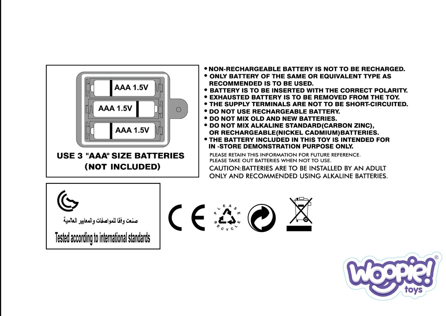 WOOPIE BABY Pliušinis migdukas Meškiukas – naktinės šviesos projekcija ant lubų – vaizdas 3