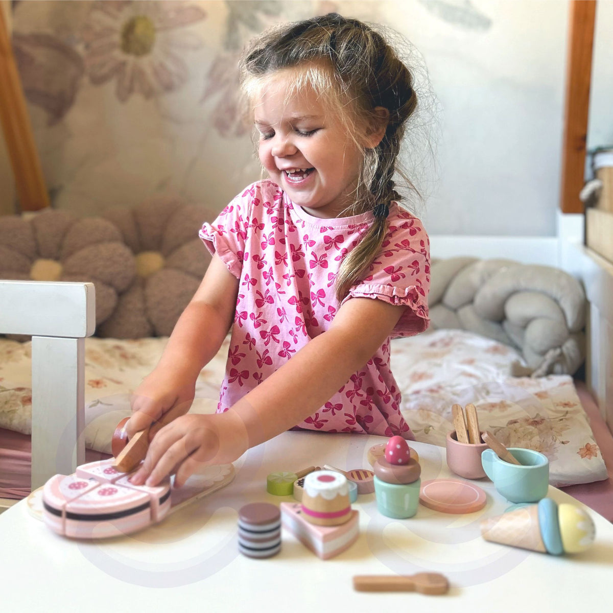 TOOKY TOY Medinis Saldumynų Rinkinys Dėžutėje – Konditerija