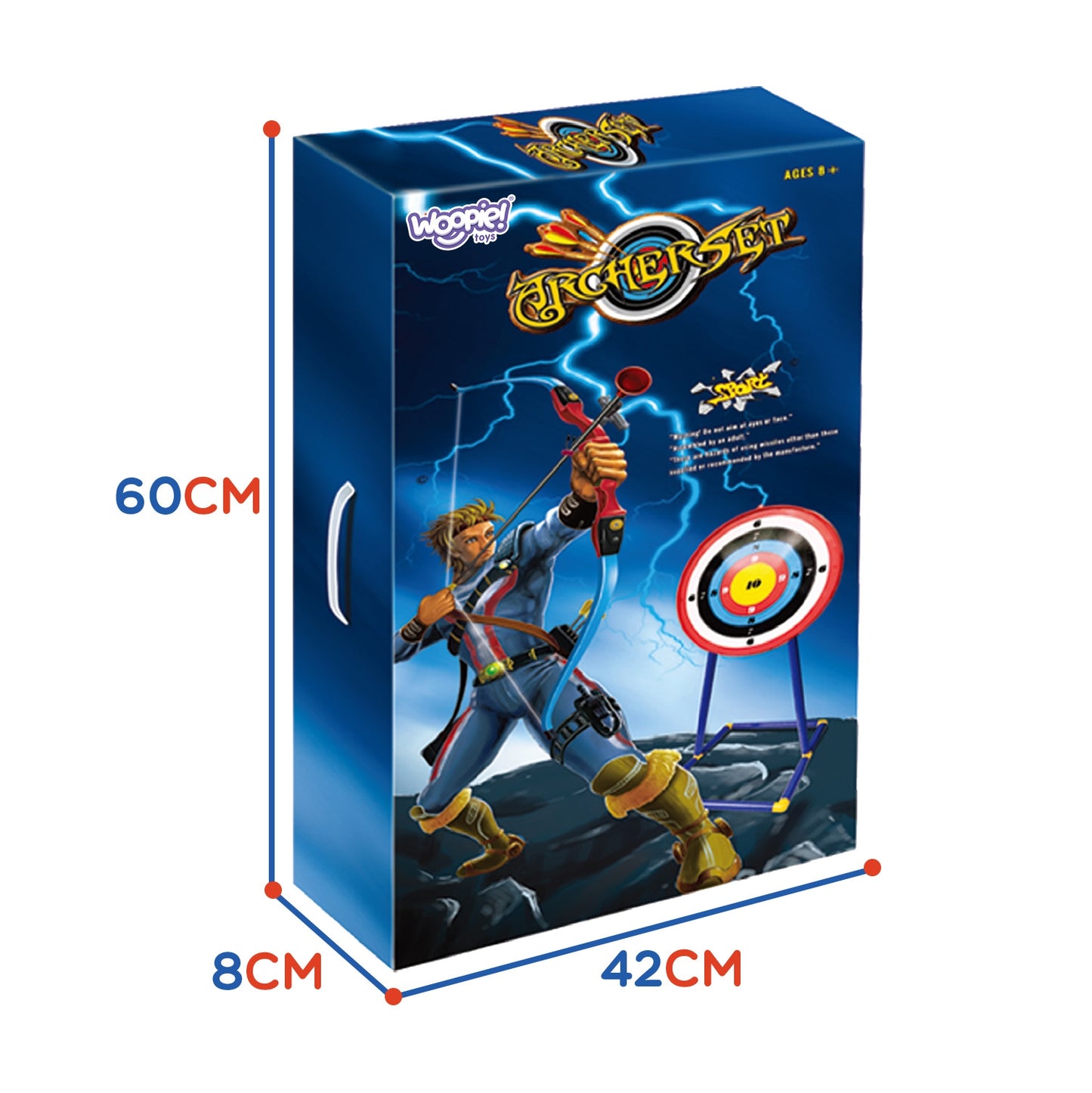 Lankas su strėle šalia taikinio, priedai iš WOOPIE rinkinio – vaizdas 5