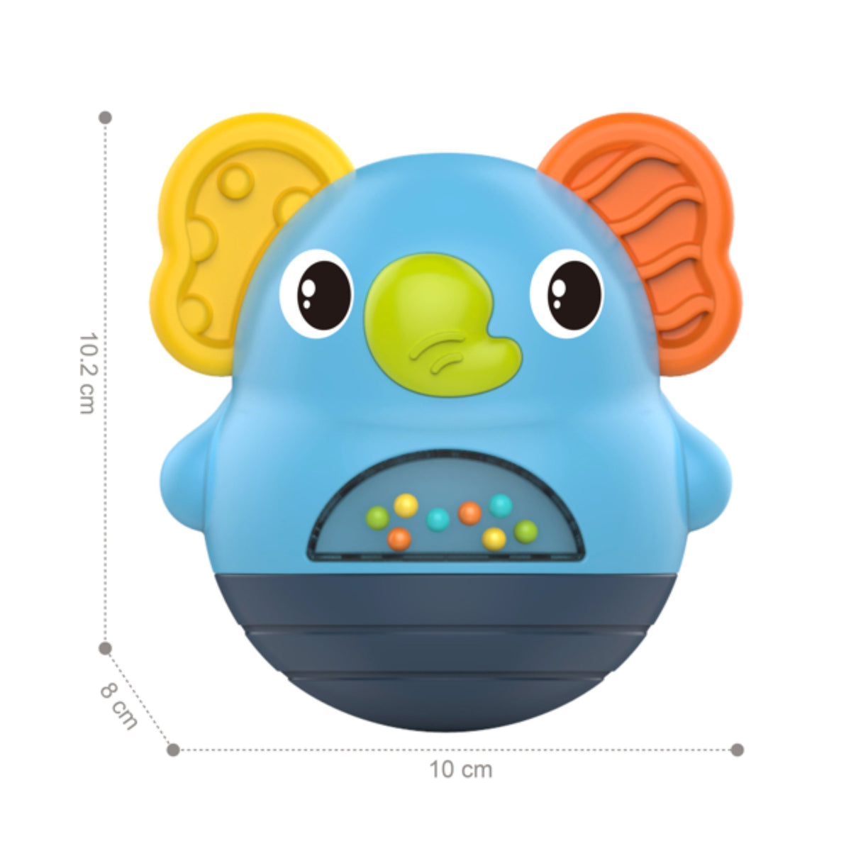 WOOPIE BABY Sensorinis drambliukas-svyruoklis kūdikiams 6m+