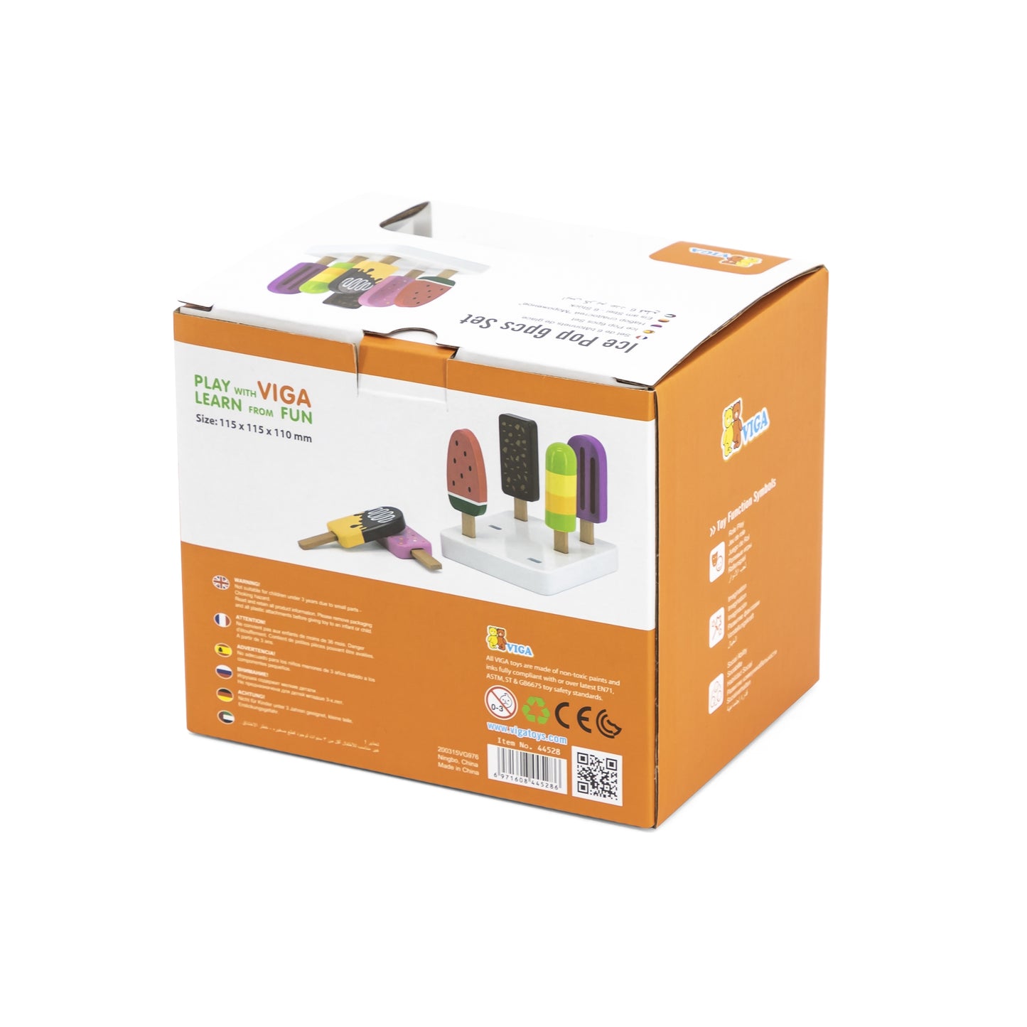 VIGA medinis ledų rinkinys, medinis stendas ledams laikyti – vaizdas 5